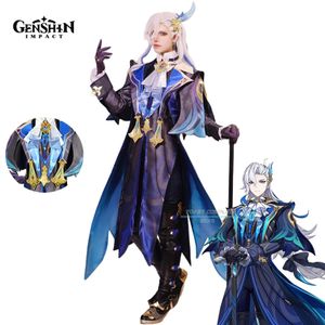 Anime Costumes Neuvillette Cosplay Game Genshinimpact Neuvillette Cosplay Come Fontaine Chief Justice Anime Uniform Hallown Party Come Y240422
