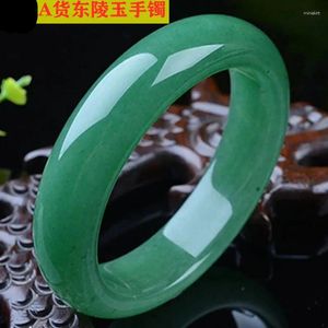 Bangle Aventurine Bracelet Wholesale Emerald Full Green Round Beauty Dongling Stone Jade Live Supply