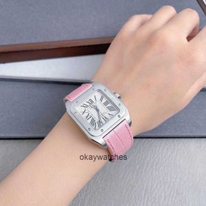 Zifferblatt Bewegung Automatische Uhren Carrtier Watch Womens Sandoz Serie Präzision Stahl mechanisch W20126X8