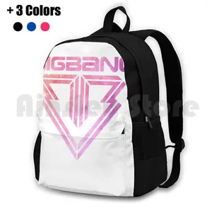 Backpack Outdoor Hiking Waterproof Camping Travel Kpop K Music