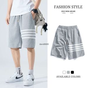 Shorts Sets For Men Mesh man short Summer Fashion Polyester Fast Dry Waffle Plaid Streetwears Beach Clothing Simple Comfortable Sportswear Boy Pants