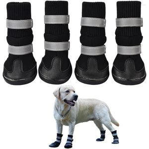 Dog Apparel Shoes For Large Dogs Winter Snowy Day Summer Pavement Waterproof In Rainy Weather Outdoor Walking Indoor Hardfloors