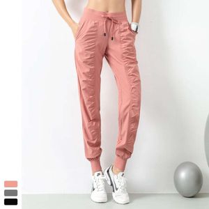 Lu Yoga Pants Designer Women Top Quality Luxury Pants Danceシリーズ快適なルーズランニングトレーニングパンツショースリミング乾燥カジュアルレギンス