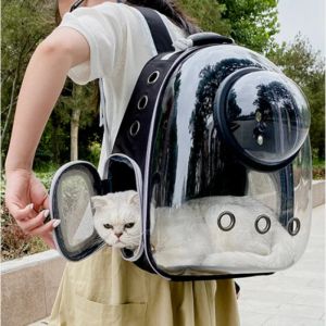 Torbalar Pet Taşıyıcı Çanta Kapak Kedi Taşıma Çanta Nefes Alabası Evcil Hayvan Taşıma Çantası Küçük Köpek ve Kedi Sırt Çantası Seyahat Alan Kapsül Kafesi