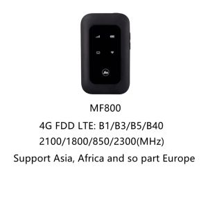 Routerów MF800 Odblokowany modem 4G LTE WiFi Router z gniazdem karty SIM Mobile Pocket Pock PK