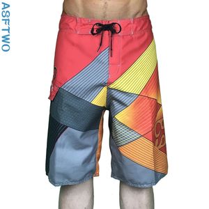 Boardshorts Männer Brandboard Shorts Herren Bermuda Maskulina Mann Sommerhosen Strand Kurzer trockener Drucken Schwimmbad 240409