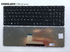 Tangentbord spanska tangentbord för Toshiba -satellit L50B S50B L50DB L50TB L50DTB L55 (D) B S55B S55TB S55DB Keyboard SP Layout