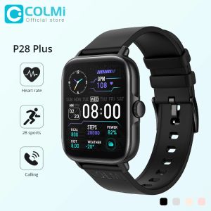 Uhren colmi p28 plus bluetooth antwort rufen Sie Smart Watch Männer IP67 Water of Waach Dial an.