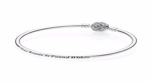 Ny 100 925 Sterling Silver Armband Silver Diseny Beauty the Beast Bangle Armband Fit European Charms DIY JEWELDICE 2012114109783