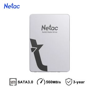 Unidades Netac SSD 1TB 2TB 4TB 128GB 256GB 512GB SSD SATA SATA3 2.5 HDD HD SSD Disco rígido Disco interno Drividades de estado sólido para laptop PC PC