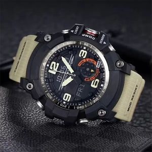 Sports Quartz Watch 1000 Watch Full LED Big Dial World Time Oak Series