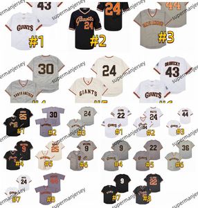 28 Buster Posey Baseball Jerseys SF Giants Crawford Brandon Belt Will Clark Willie Mays Willie McCovey Blank No Name Numm