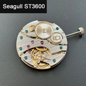 Kit Nuovi Seagull ST3600 Movimento meccanico ST36 China Watch Men Eta 6497 Vento a mano 17 Gioielli Case di orologio Case di riparazione Fit Repair