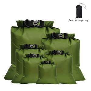 Acessórios 6 PCs Saco de bolsa à prova d'água ao ar livre para Drifting passeio de passeio flutuante na praia de caiaque Acessórios de caiaque de praia