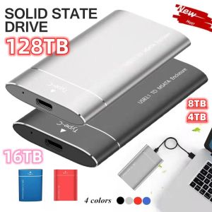 GUIDA INSIERI ALTA SPEED PORATLE SSD MOBILE Dischi rigidi esterni Drive a stato solido 8TB da 16 TB da 30 TB Elettronico per iPhone Samsung Phones Laptop