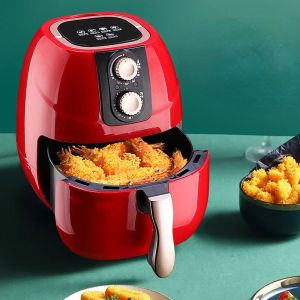 Fryers 5L Home Air Fryer große Kapazität Multifunktional automatisch Ofen Elektrische Frites Fries Maschinenzubehör Luft Frittierhaushalte