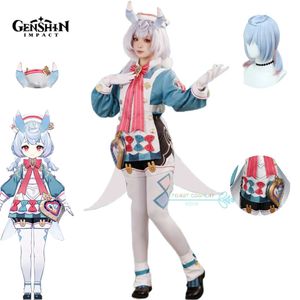 Anime Costumes Sigewinne Cosplay Game Genshinimpact Sigewinne Cosplay Come Fontaine Nursing Supervisor Melusine Come Wig Full Set cos Y240422