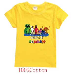 T-shirty 316y strzelanie do gry t-koszulki dziecięce ubrania kreskówkowe dzieci letnie ubrania na swobodne ubrania chłopcy tshirt krótkie rękawy dziewczynki tshirty