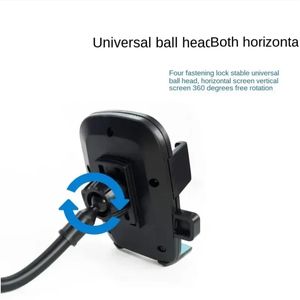 new New Car Phone Holder Bracket Mount Cup Holder Universal Car Mount Mobile Suction Windshield Phone Locking Car-AccessoriesUniversal phone