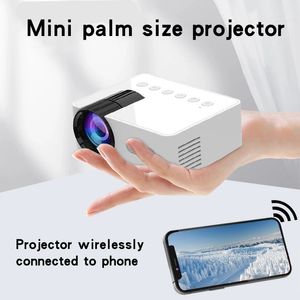 YT100 Portable Project Mobile Phone Беспроводной подключение Home Movie Movie Audio можно заряжать сокровищница использования 240419