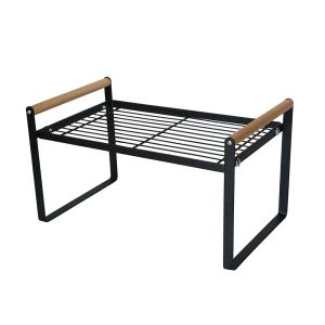 Racks Küchenlagerregale Regale Badezimmerregal unter Waschbecken Gewürz Organizer Home Office Wallschrank Küchenwarenhalter Platz Ersparnis