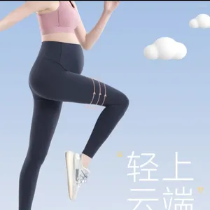 Leggings femininas elásticas de cintura alta Maternidade magra para mulheres grávidas Apoio da barriga Pós -parto Leggins Body Shaper Troushers