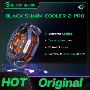 Coolers Original Black Shark Cooler 2 Pro Cooler 3 Pro Liquid Pubg Phones Cooling Fan Smart Funcooler för iPhone Redmi Blackshark 5 Pro