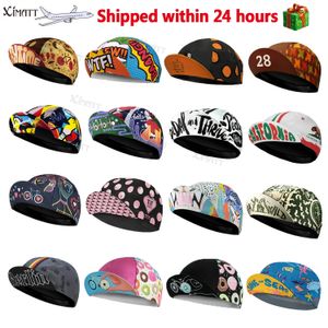 XIMATT Classic Red Red Red Blue Green Polyester Cycling Caps Sport Summer Summer Dry Dry Bicycle Hat Men and Women Use Breathable 240422