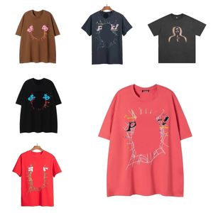 Embroidery letter Business short sleeve calssic tshirt Skateboard Casual tops tees wear 100% pure cotton 230g cotton materials wholesale price tshirt summer tshirt