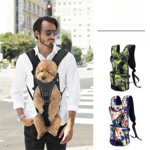 Bolsas de alta qualidade Transportador de cães Mochila Ajuste portadores de animais de estimação de frente para a frente de motocicleta Backpack Puppy Viagem Bolsa de bicicleta de bicicleta