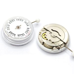 キットホワイトメカニカル自動時計交換ムーブメントカレンダーディスプレイ2813 8205時計の時計の動きの修理部品