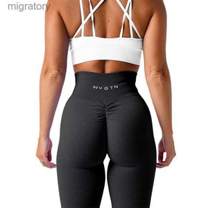 Women's Tracksuits NVGTN Womens Seamless Spot Tights Soft Sports Tights Workwear Yoga Pants Sportswear yq240422