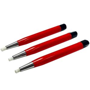 Utrustning Fiberglas Scratch Brush Pen 6pcs smycken, klocka, myntrengöring, elektroniska applikationer, ta bort rost och korrosion