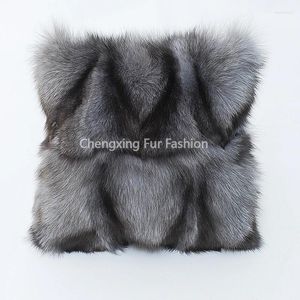 Pillow CX-D-179 Products Wholesale Seat Sofa Patchwork Fur Cover