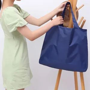 Storage Bags Foldable Waterproof Recycle Shopping Bag Eco Friendly Large Capacity Tote Fruit Vegetable Grocery Packaging
