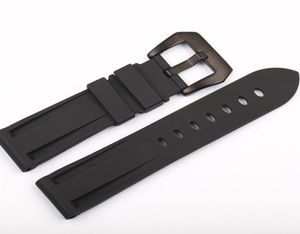 Watch Band 22mm 24mm in gomma impermeabile orologio silicone cinghia orologio blackbluegreenorangewhite watchband6729617