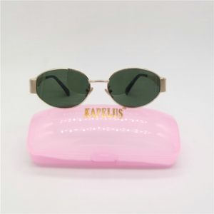 2024 Новые очки Unisex Sunglasses Женские очки металлические рамы солнечные кремовые зеркала Изменить цвет красивой 65982#