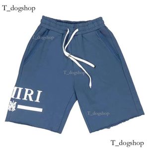 2024 Summer New Designer High Quality Men's and Women's Pure Cotton Am High Street Printing Fashion Wear with Shorts Amirir Shorts 258