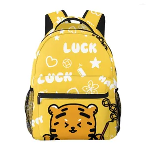 Backpack Casual Simple Women For Teenage Travel Shoulder Bag Lovely Cartoon Tiger