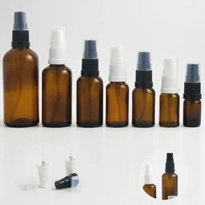 Depolama Şişeleri 200 x Doldurulabilir Şurup Pompası Püskürtücü Şişe 1 oz Krem için Krem için Krem için Consters 10ml 15ml 20ml 30ml 50ml 100ml