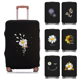 Accessories Luggage Suitcase Protective Cover Thicken Travel Elastic Luggage Dust Cover for 18"28" Suitcase Daisy Series Travel Accessories