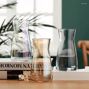 Wazony nordycki minimalistyczny liuguang wazon ozdoby w salonie salon stołek kwiatowy Suszony wystrój domu na bazie wody