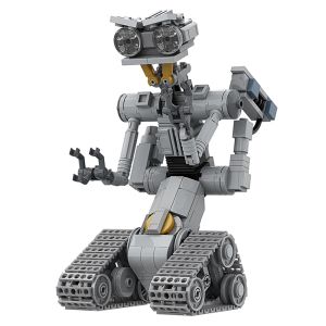 Блоки MOC Movie ShortedCircuits военный эмоциональный строительный блок робота, набор для роботов Astroed Джонни 5 модельных кирпичных игрушек Kids подарок