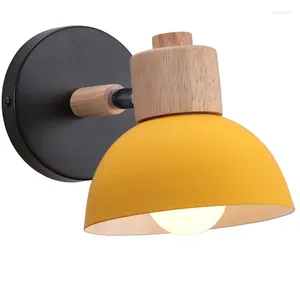 Wall Lamp Modern Colorful Iron Lamps For Living Room Bedroom Baby Decor Nordic Home Bedside Light Fixtures