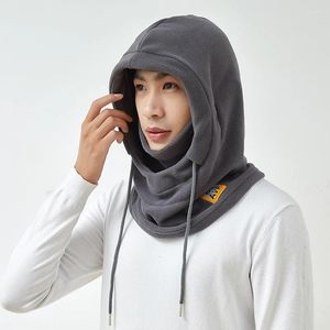 Bandanas Winter Hat Fleece Full Face Mask Cap Balaclava Neck Warmer Hood Sports Ski Men Kvinnor Snöcykling Bonhnets