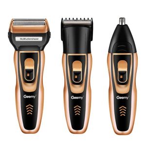 Clippers Geemy595 Saç Döşeme Men için Sakal Trimer Profesyonel Saç Clipper Electr Razor Saç Kesme Makinesi Saç Kesimi Elektrik Tıraş Makinesi