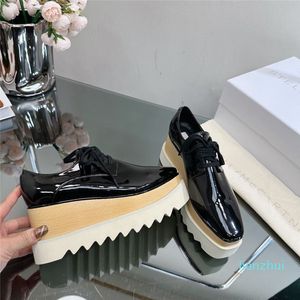 Projektantka luksusowa Stella McCartney Elyse Platform Sneakers z oryginalnym pudełkiem