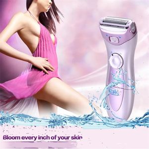 Electric Lady Epilator Body Hair Remover Woman Wash Wet Dry Women Dry Precision Trimmer Bikini Line Ascronta a prese con rasatura Razor Clipper 240420 240420