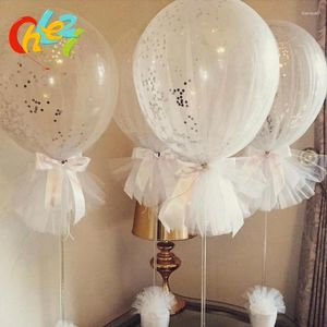 Party -Dekoration 10pcs 36inch 25g/PCs Großer runde Latexballons transparent klare Riese Hochzeit Brautdusche Versorgung Geburtstag