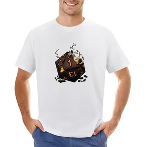 Men's Tank Tops Singed Natural 1 Tabletop RPG Gaming Dice T-Shirt Graphics Boys Animal Print Vintage Clothes Summer Mens Workout Shirts